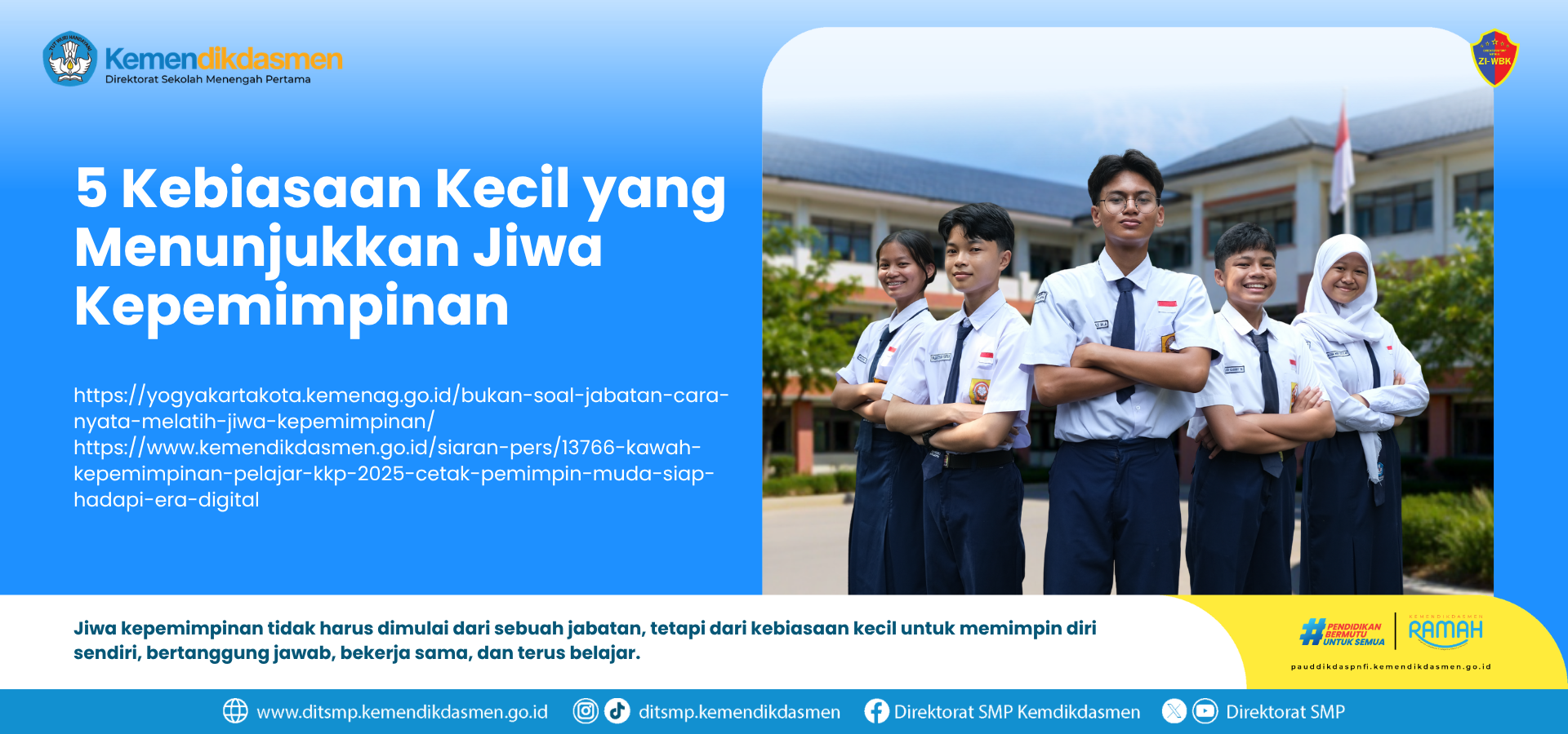 5 Kebiasaan Kecil yang Menunjukkan Jiwa Kepemimpinan